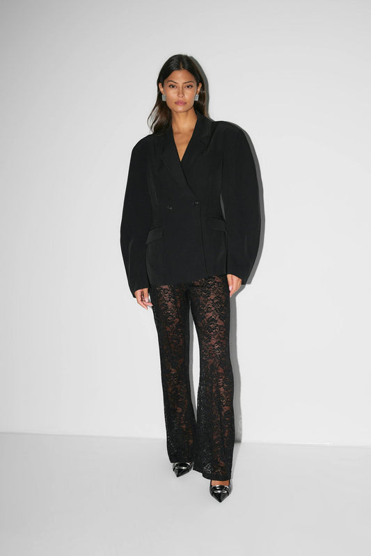 Ariana | Women's pants with lace and flared pant legs